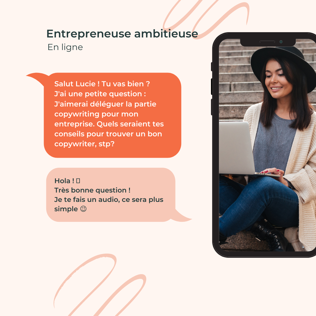 Conversation Comment trouver un bon copywriter
