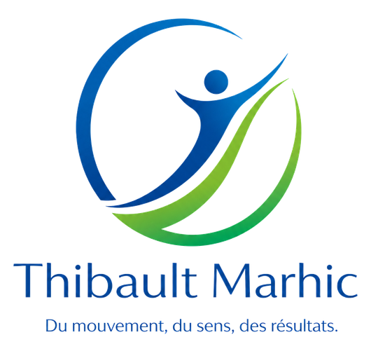 Logo Thibault Marhic — Du mouvement, du sens, des résultats