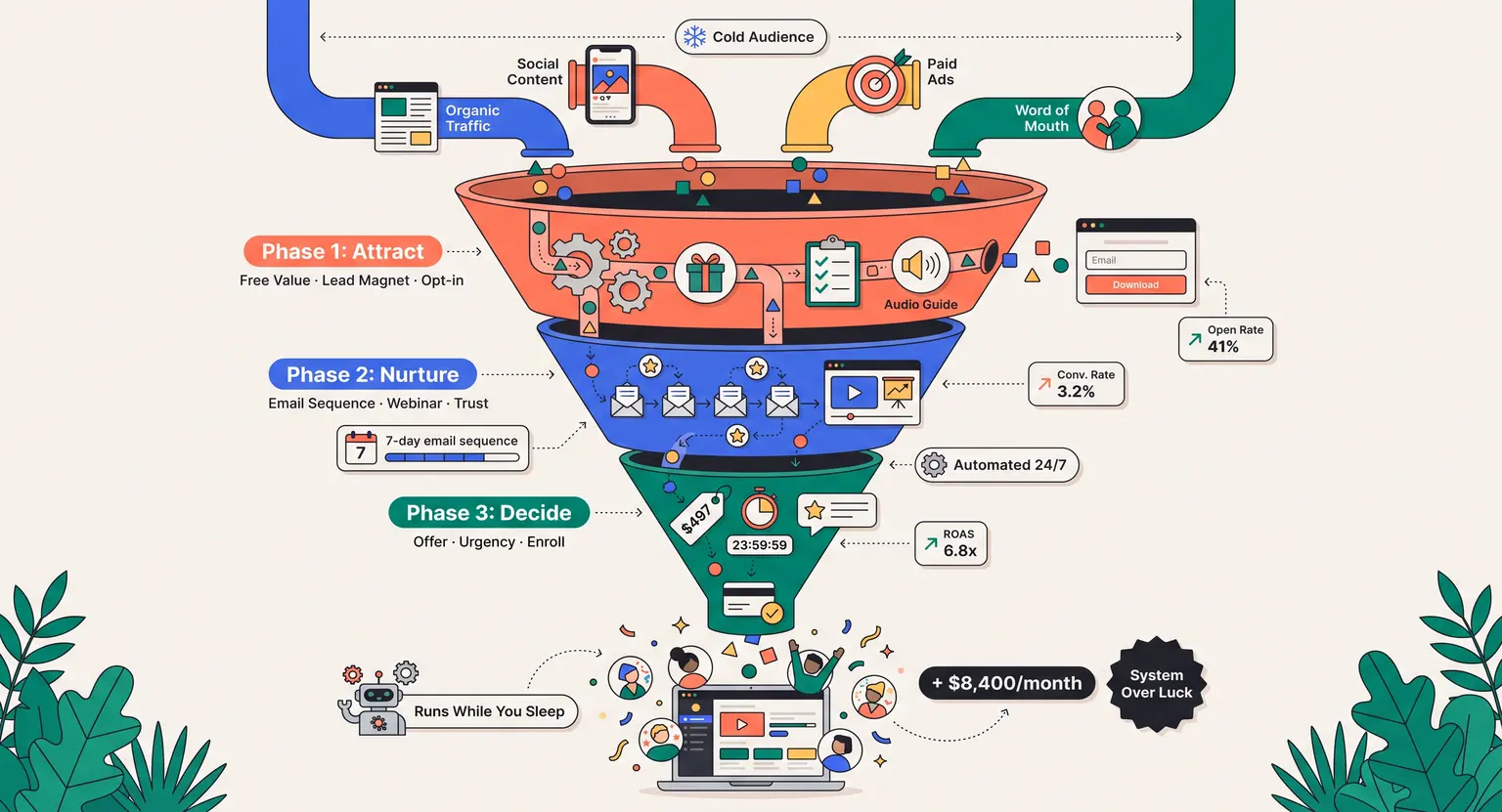 Course Marketing Funnel Guide: Step-by-Step 2026 Blueprint