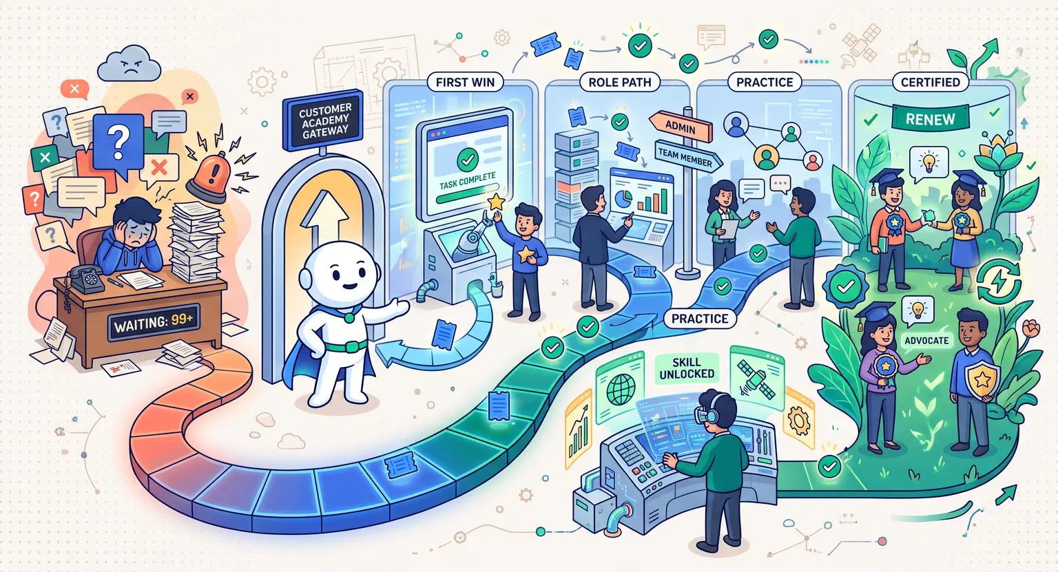 How to Build a Customer Education Program With Online Courses (2026)