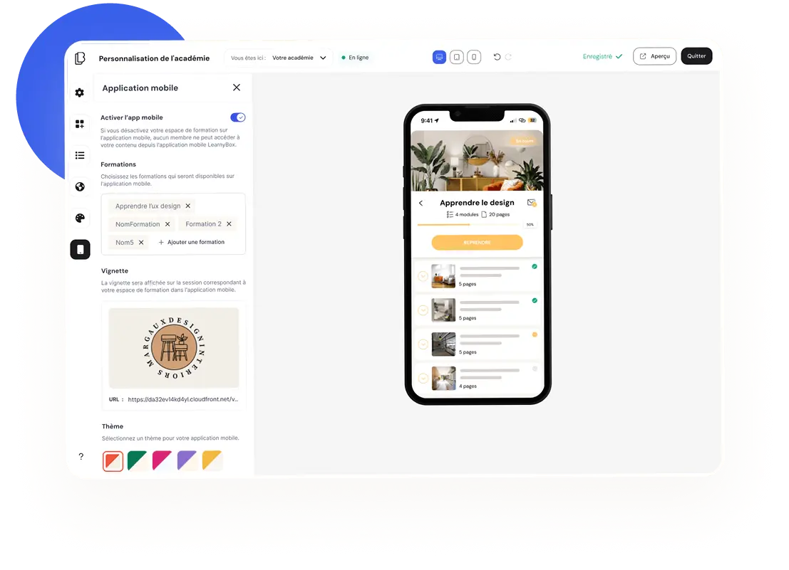 Une expérience apprenants 