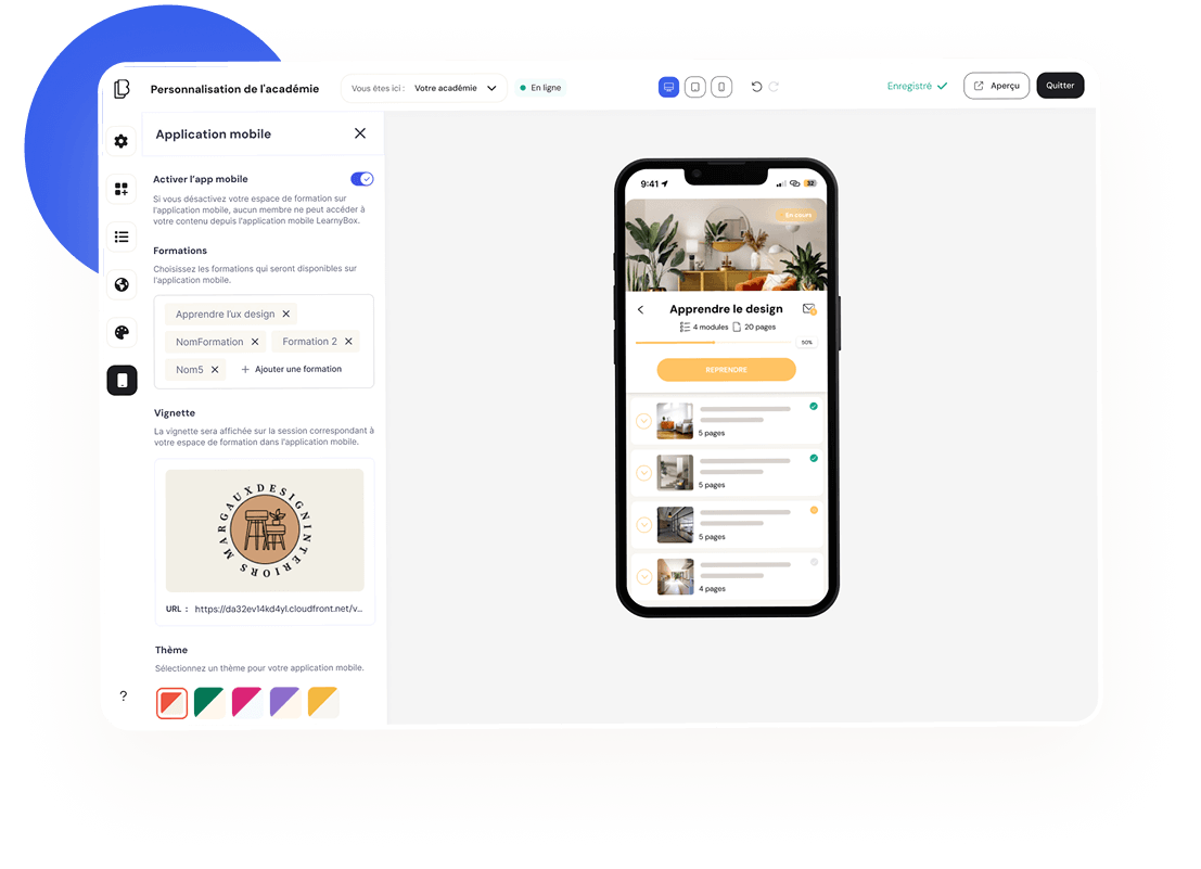 Une expérience apprenants 