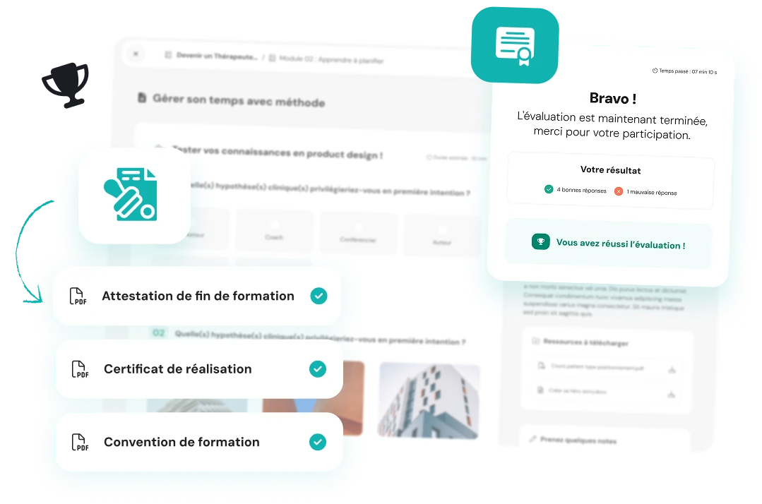 Capture de la plateforme