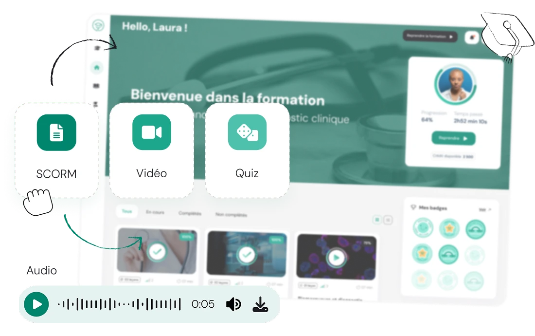 Capture de la plateforme