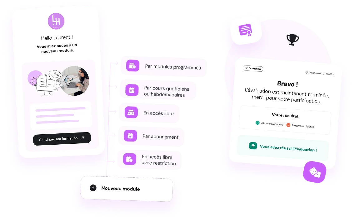 Capture de la plateforme
