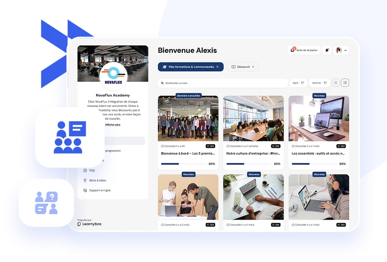 Illustration de formation collaborateurs