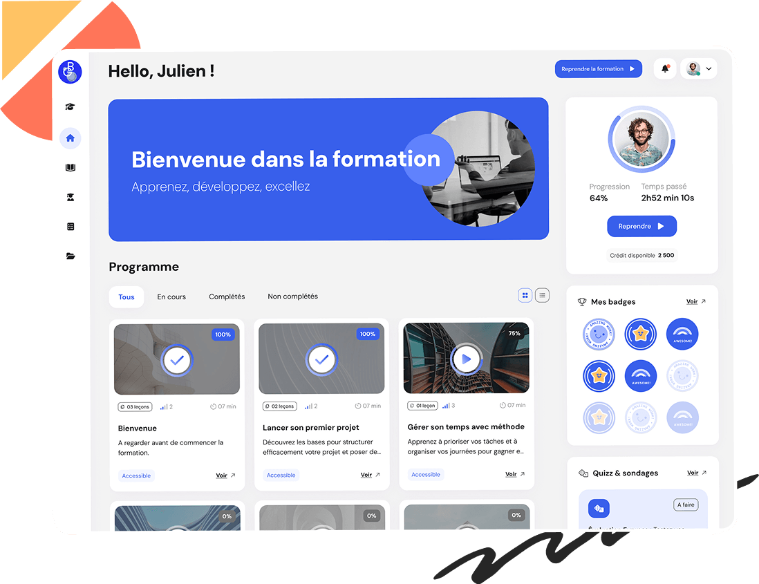 Une expérience apprenants 
