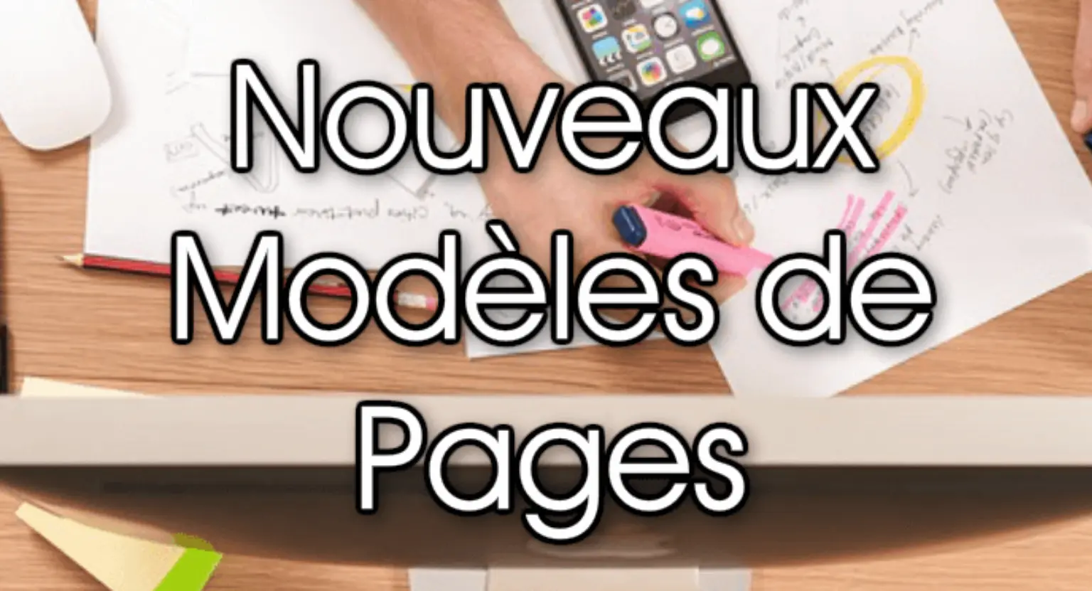 Des modèles de pages à votre service sur LearnyBox