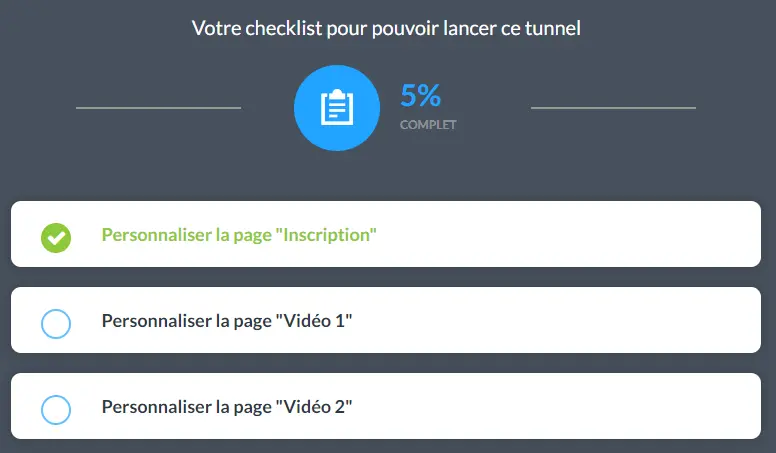 Statuts et accès aux mails de tunnel