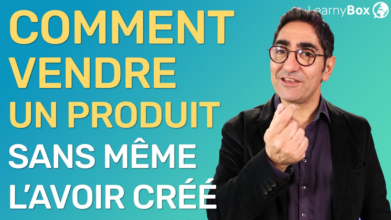 Comment vendre un produit que l'on n'a pas encore créé ?