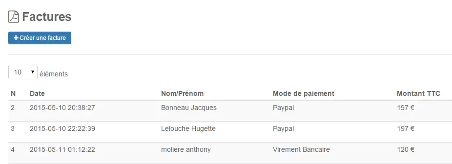 Facture LearnyBox