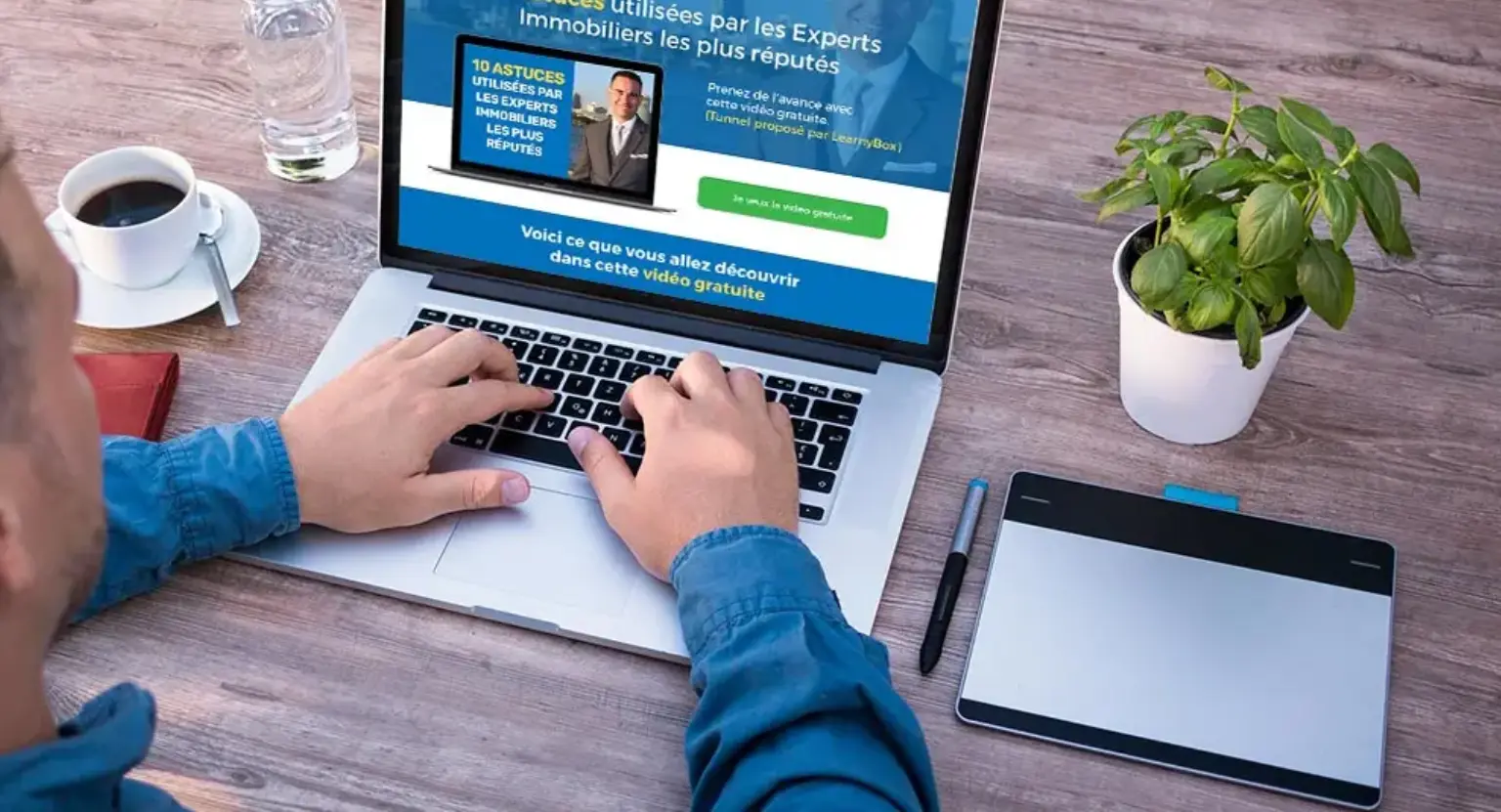 À quoi sert une page de capture ?