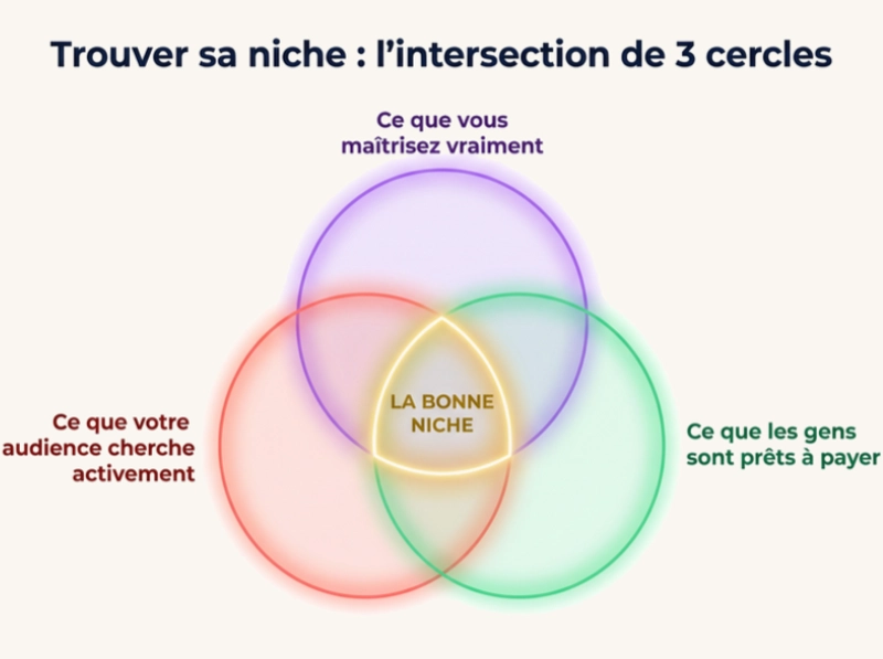 trouver la bonne niche pour son académie en ligne