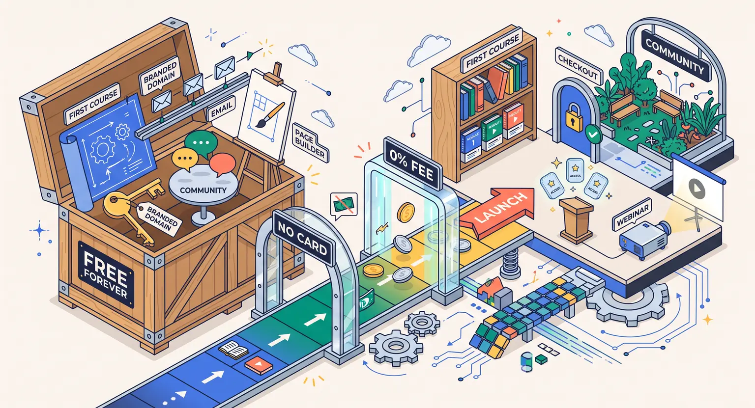LearnyBox Free Plan 2026: The Ultimate No-Cost Course Launcher