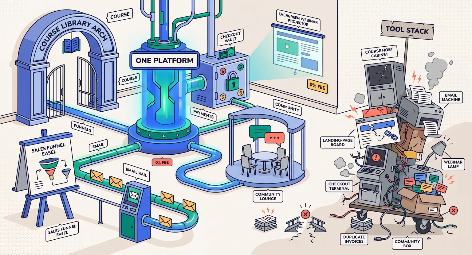 LearnyBox vs Competitors: The Ultimate 2026 All-in-One Battle