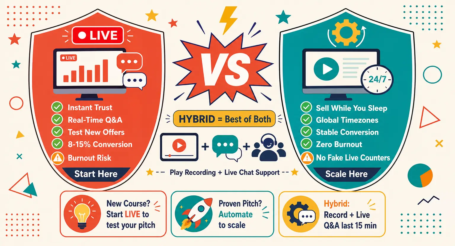 Live vs Automated Webinar: Which is Best for Your Business in 2026?