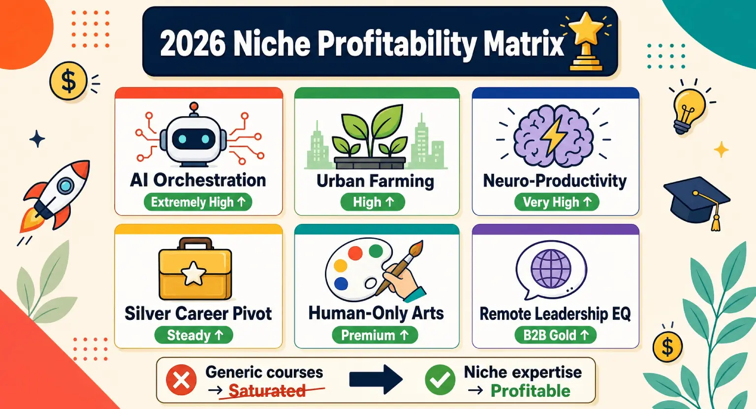 17 Profitable Online Course Ideas for 2026: Expert Niches That Sell