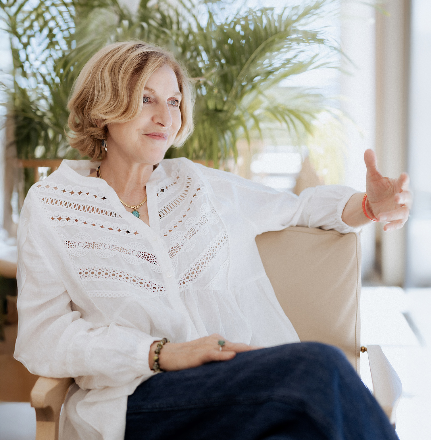 Mezaelle-assise-interview