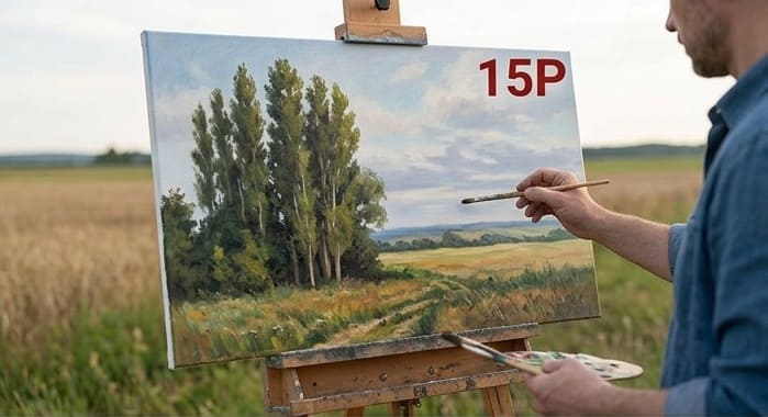 quel format de toile pour peindre un paysage
