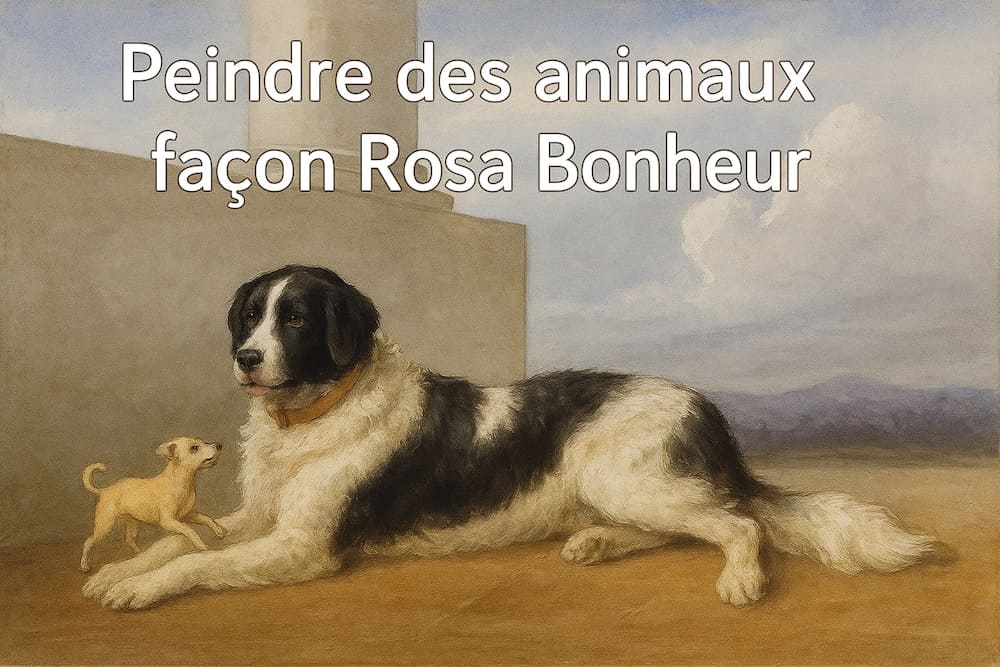 Peindre les animaux à la manière de Rosa Bonheur