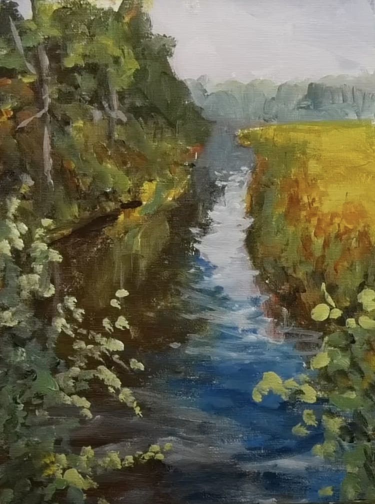 peindre harmonie colorée