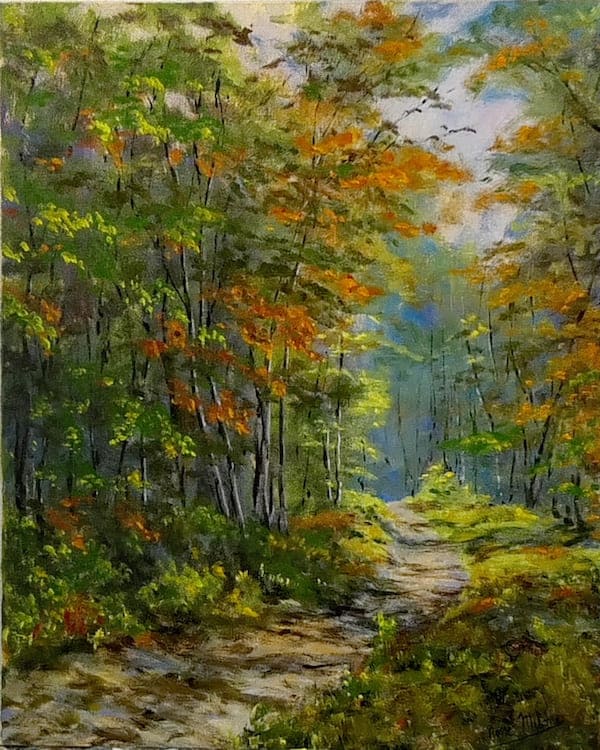 comment peindre vert automne