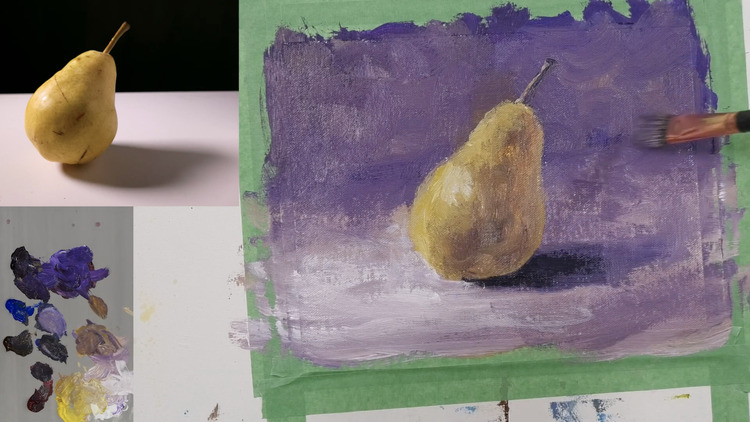 peindre nature morte simple