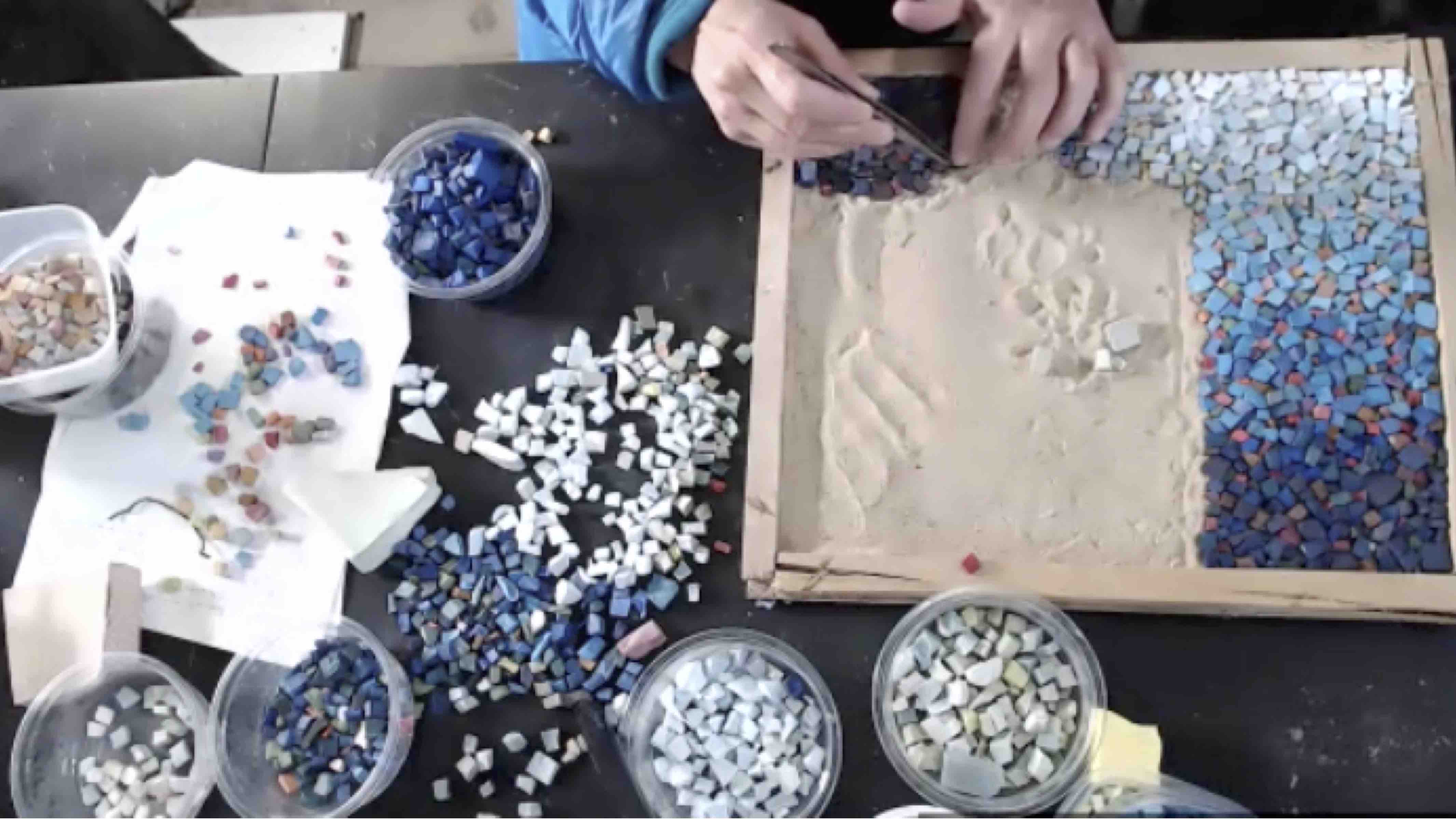Les stages de mosaïque