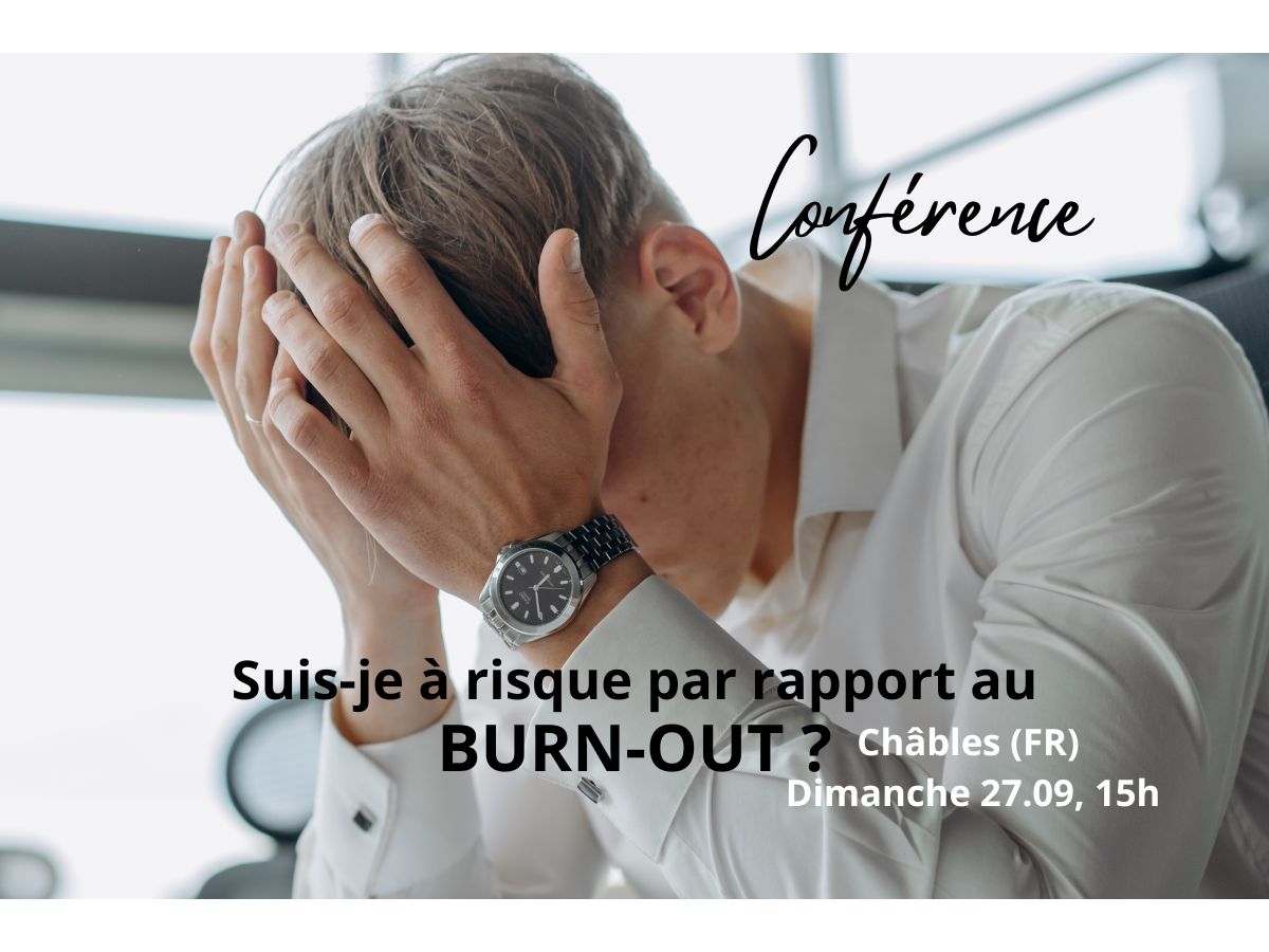 Conférence gratuite Burn-out