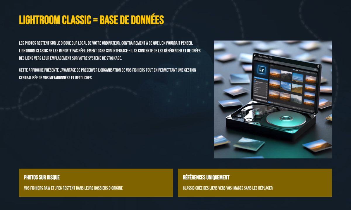 Formation Lightroom : vos photos partout avec vous ! Module 2 Formation Lightroom : vos photos partout avec vous ! Module 2