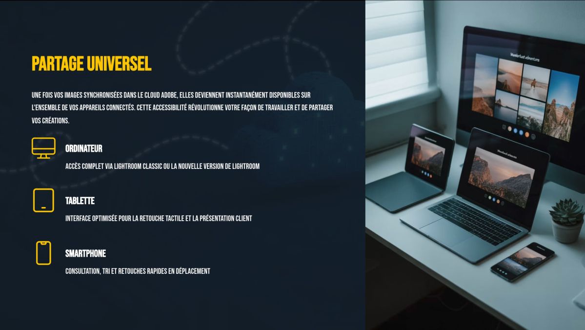 Formation Lightroom : vos photos partout avec vous ! Module 4 Formation Lightroom : vos photos partout avec vous ! Module 4