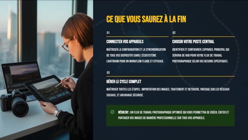 Formation Lightroom : vos photos partout avec vous ! Formation Lightroom : vos photos partout avec vous !