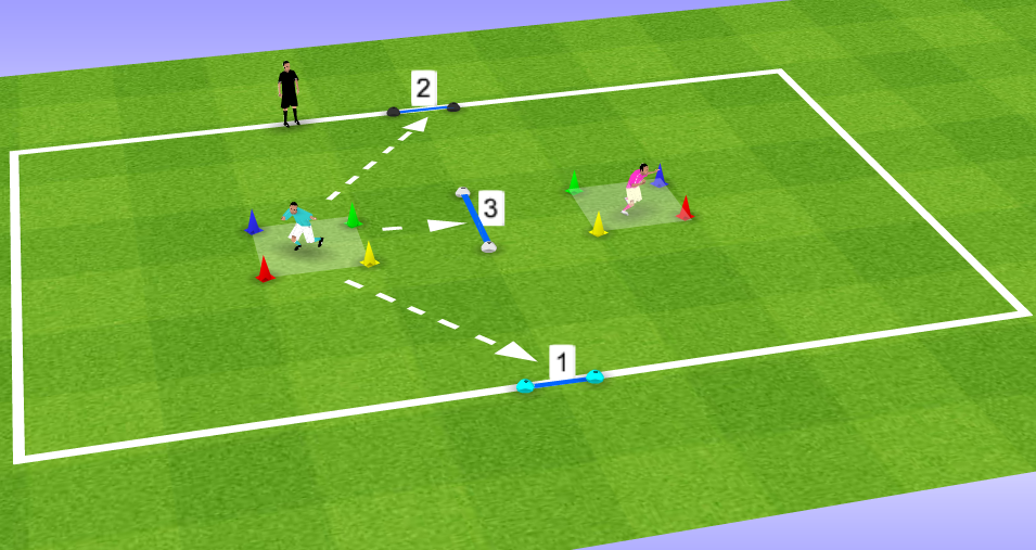 Parachute D'entraînement Running/football - 100x150 Cm - Résistance Ajustable Pour Vitesse Et Puissance - 6