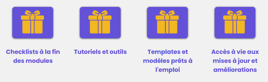 Accompagnement pourr formation en ligne