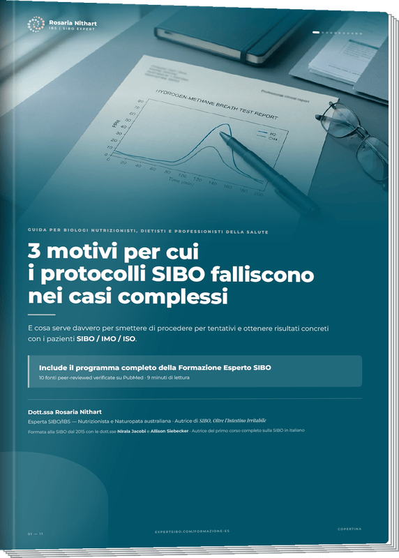Guida gratuita: 3 motivi per cui i protocolli SIBO falliscono nei casi complessi