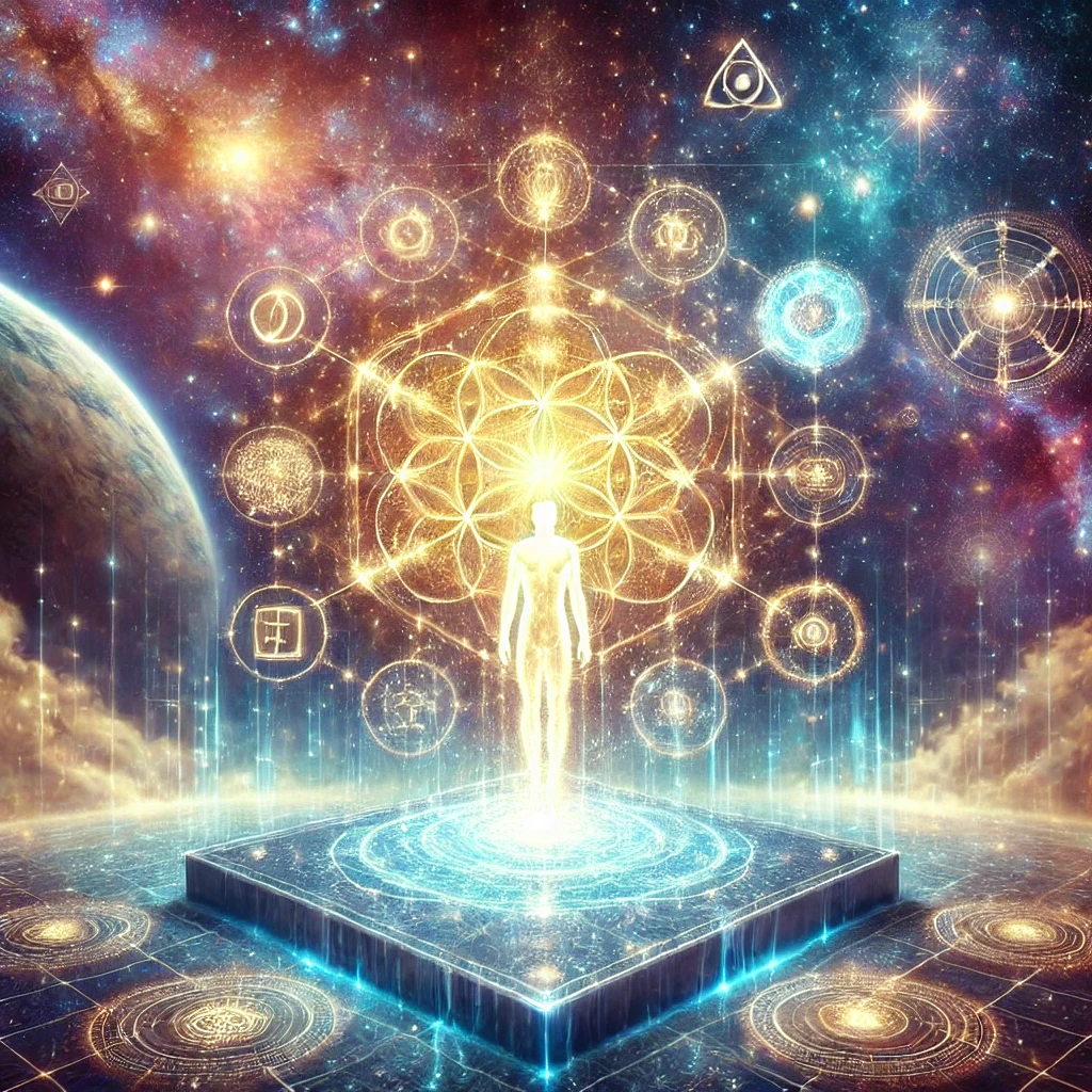 DALL%C2%B7E%202025-07-26%2009_20_08%20-%20A%20high-vibrational%2C%20spiritual-themed%20square%20image%20depicting%20a%20cosmic%2C%20ethereal%20scene_%20In%20the%20foreground%2C%20a%20luminous%20human%20figure%20stands%20on%20a%20crystalli