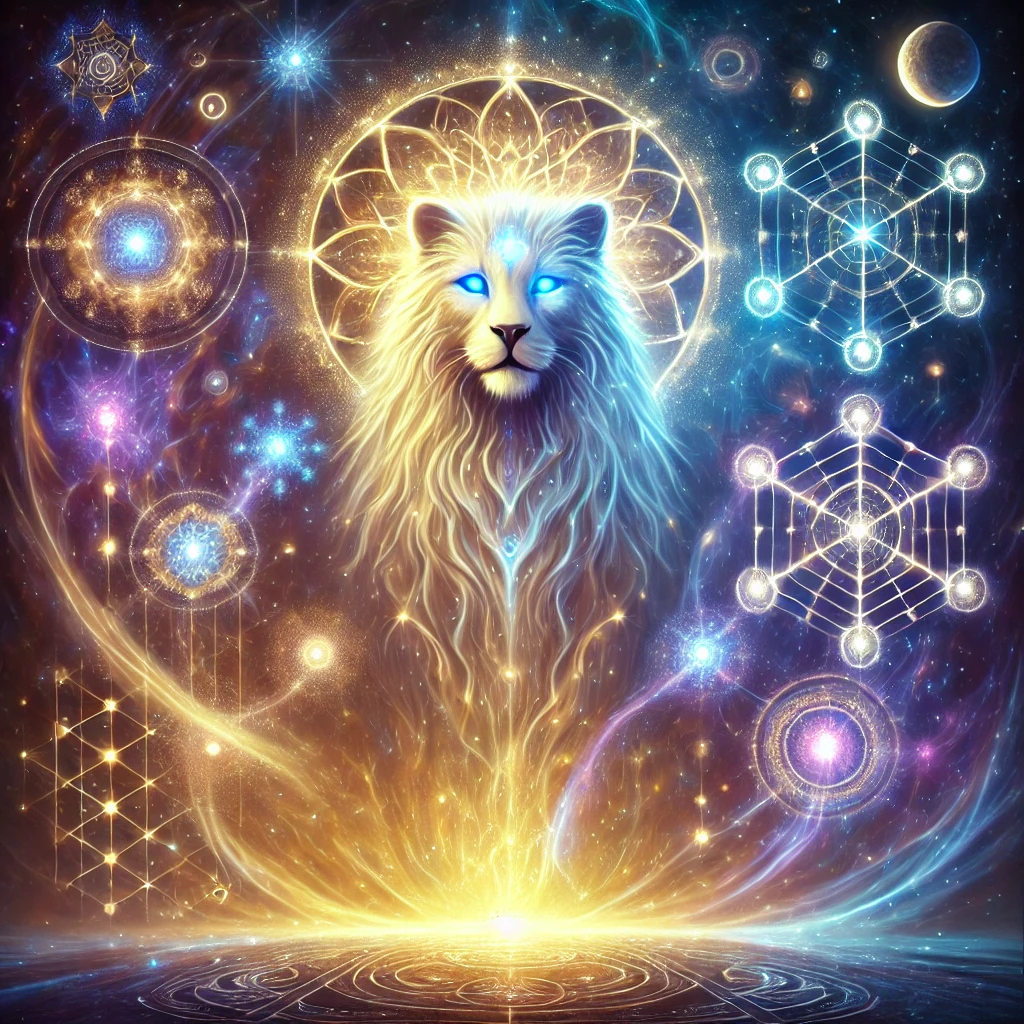 DALL%C2%B7E%202026-03-26%2008_57_59%20-%20A%20square%2C%20highly%20spiritual%20and%20luminous%20illustration%20representing%20cosmic%20feline%20beings%20(Urmah-like%20star%20felines)%20as%20majestic%2C%20regal%20lion-like%20entities
