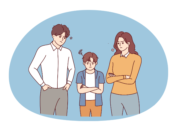 conflits familiaux