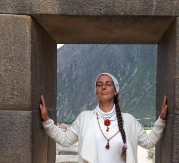 Connexion spirituelle en lieu sacré