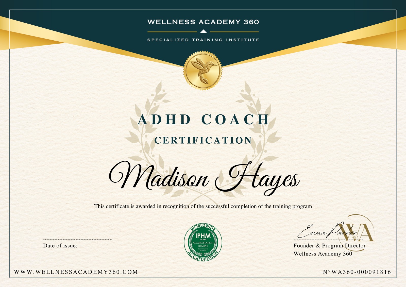 ADHD Coach Certificate