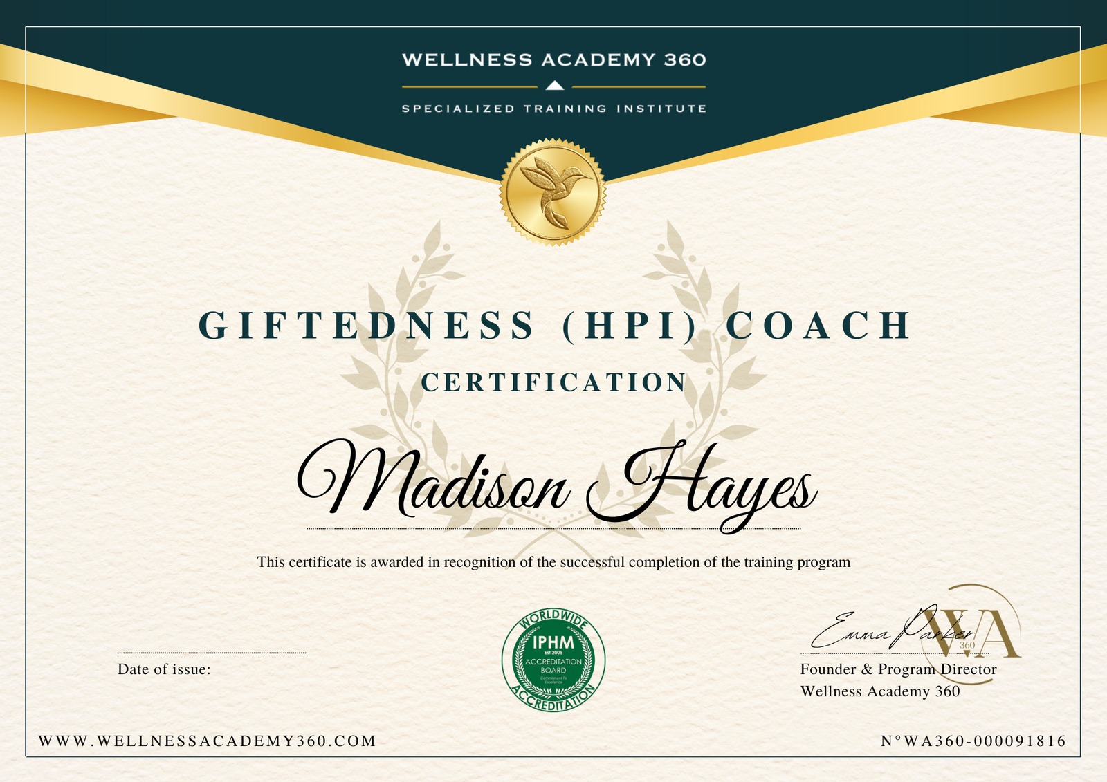 Giftedness (HPI) Coach Certificate
